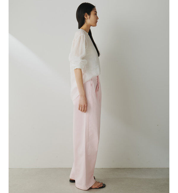  「クルーネックラミーブラウス」|シャツ・ブラウス|