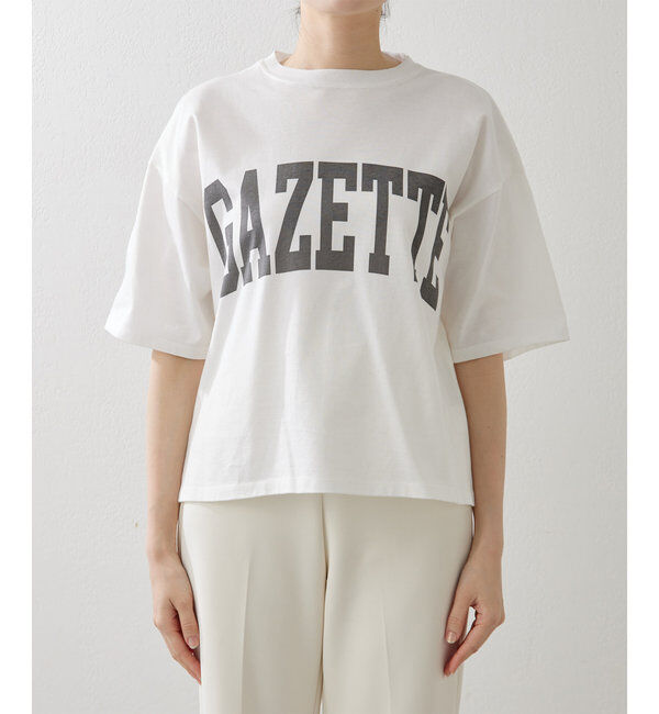  「GAZETTEロゴ Tシャツ」|Tシャツ・カットソー|