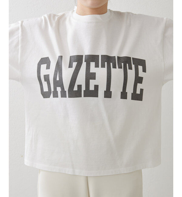  「GAZETTEロゴ Tシャツ」|Tシャツ・カットソー|