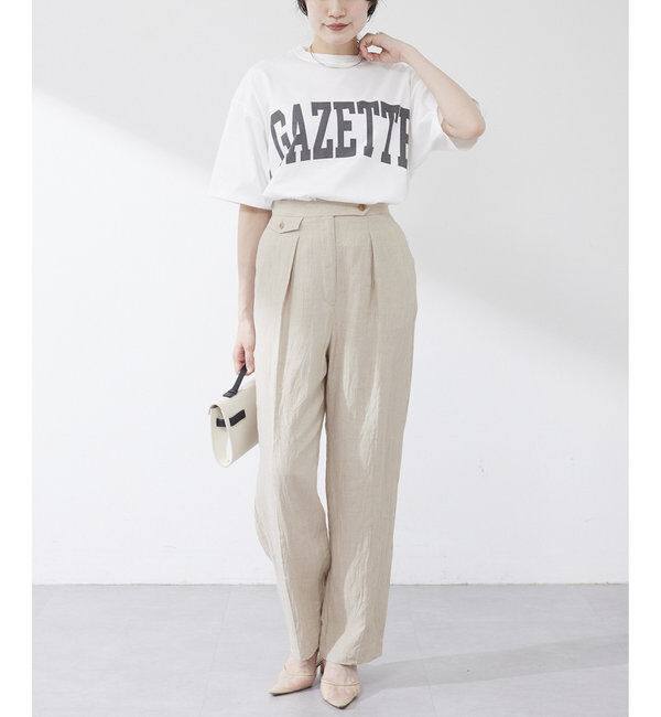  「GAZETTEロゴ Tシャツ」|Tシャツ・カットソー|