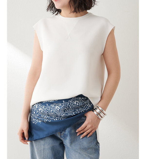  「Vガゼットノースリーブプルオーバー」|シャツ・ブラウス|