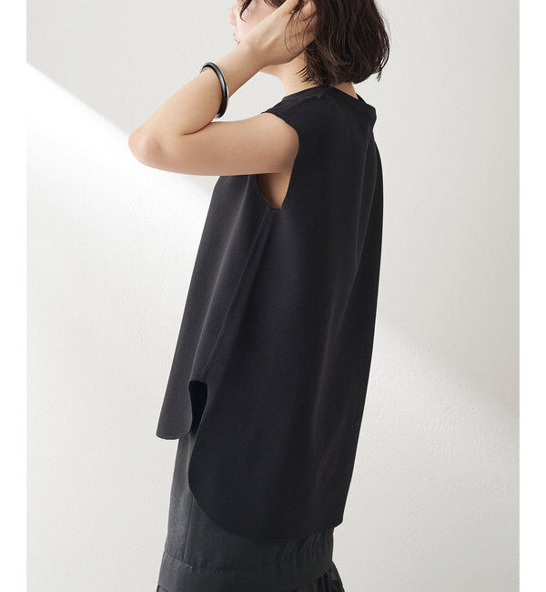  「Vガゼットノースリーブプルオーバー」|シャツ・ブラウス|