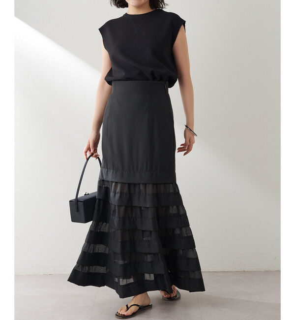  「Vガゼットノースリーブプルオーバー」|シャツ・ブラウス|