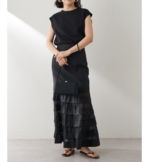  「Vガゼットノースリーブプルオーバー」|シャツ・ブラウス|