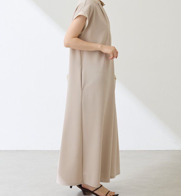  「カットジョーゼットフレンチワンピース」|ワンピース|