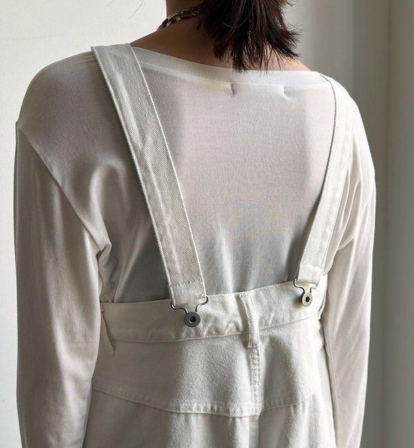  「【2サイズ展開！】ツイルサロペット」|デニム|