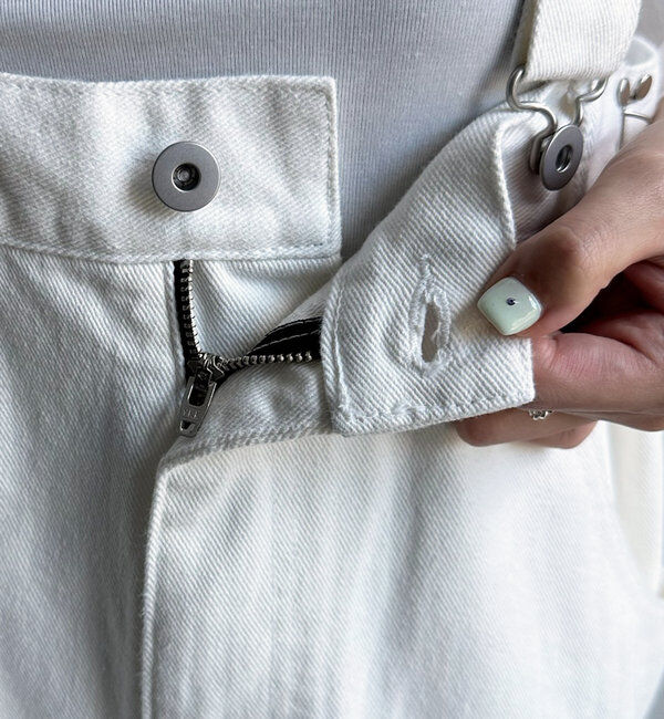  「【2サイズ展開！】ツイルサロペット」|デニム|