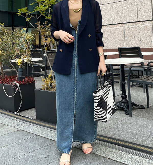  「メッシュダブルジャケット」|テーラードジャケット|