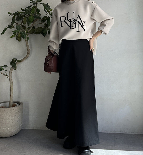  「【WEB限定】ゴールドボタンロゴトップス」|Tシャツ・カットソー|