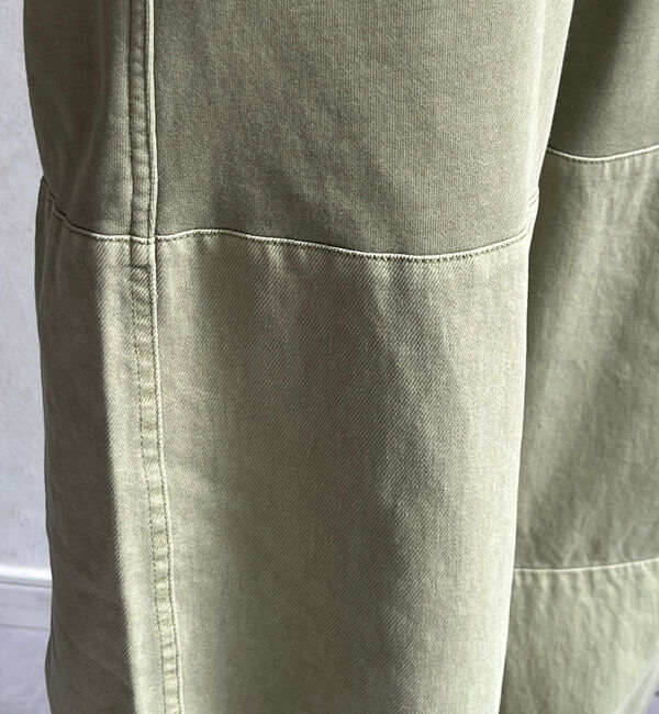  「ガーメントダイ切替パンツ」|チノ|