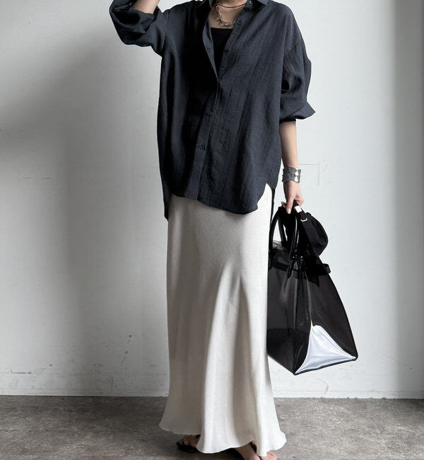  「ライトメッシュマーメイドスカート」|スカート|