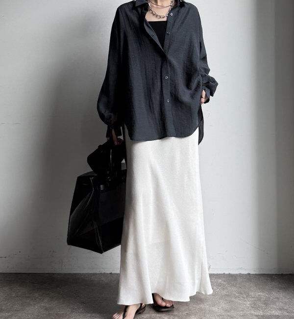  「ライトメッシュマーメイドスカート」|スカート|