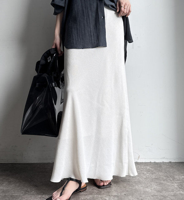  「ライトメッシュマーメイドスカート」|スカート|