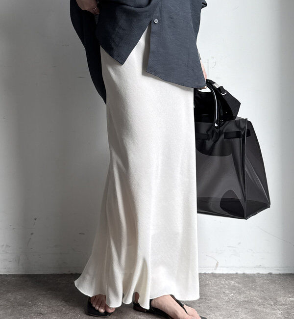  「ライトメッシュマーメイドスカート」|スカート|