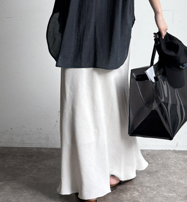  「ライトメッシュマーメイドスカート」|スカート|