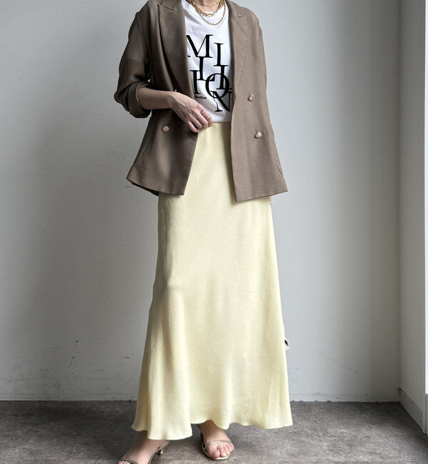  「ライトメッシュマーメイドスカート」|スカート|