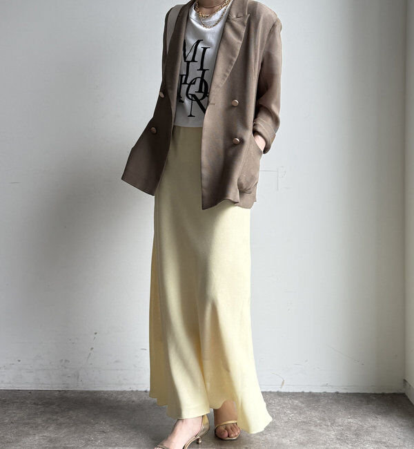  「ライトメッシュマーメイドスカート」|スカート|