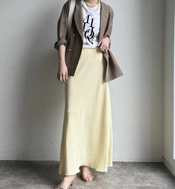  「ライトメッシュマーメイドスカート」|スカート|