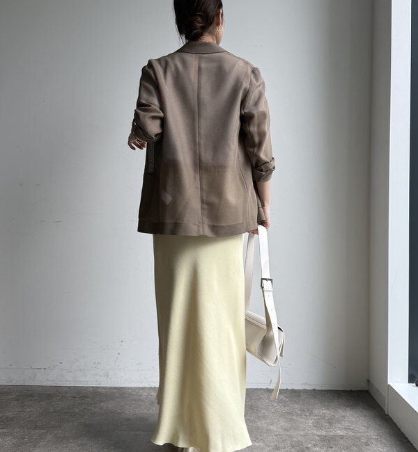  「ライトメッシュマーメイドスカート」|スカート|