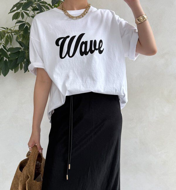  「【WEB限定】Wave TEE」|Tシャツ・カットソー|オフホワイト