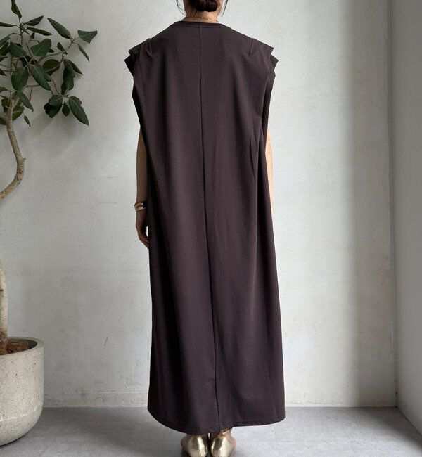  「【WEB限定】ショルダーデザインワンピース」|ワンピース|