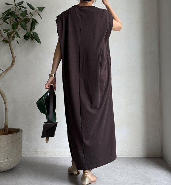  「【WEB限定】ショルダーデザインワンピース」|ワンピース|