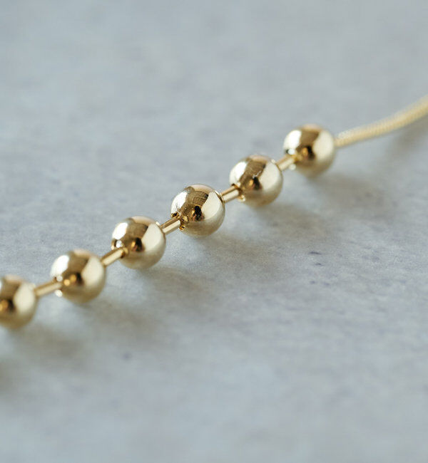  「トップボールスライドネックレス」|ブローチ・コサージュ|