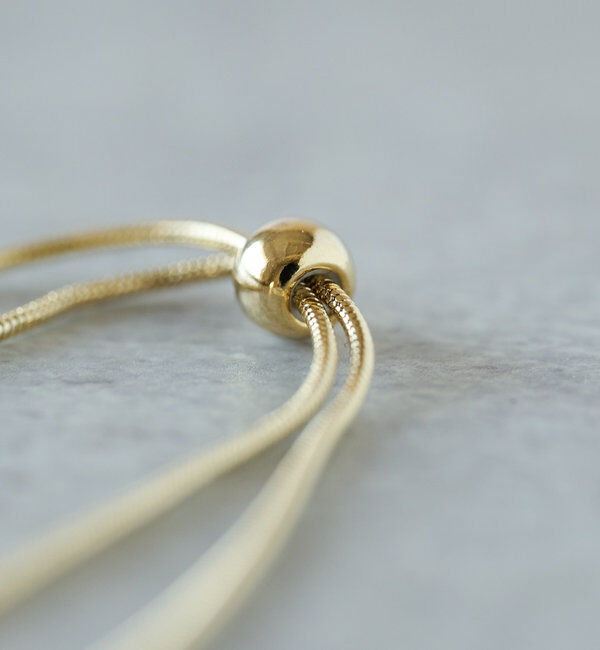  「トップボールスライドネックレス」|ブローチ・コサージュ|