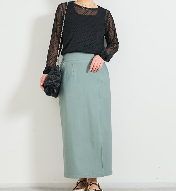  「メッシュニットプルオーバー」|ニット・セーター|