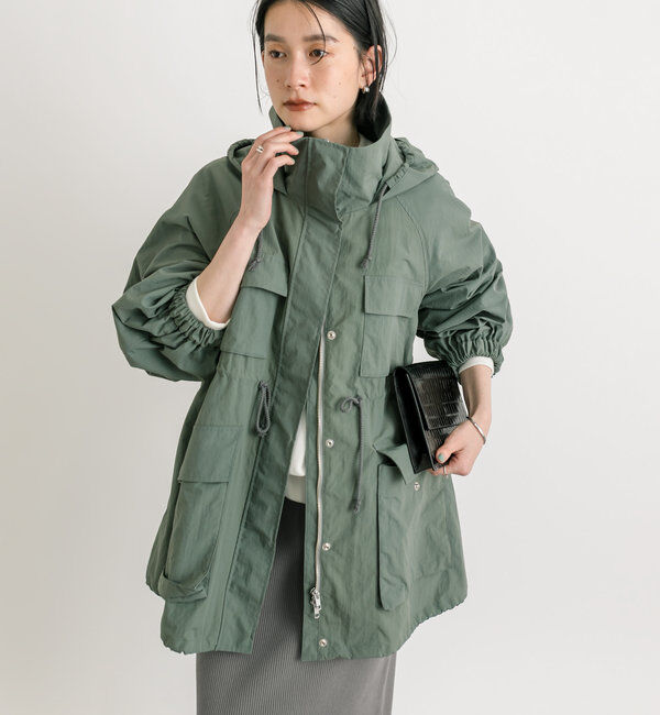  「【軽量/撥水】フーデッドマウンテンパーカー」|その他|