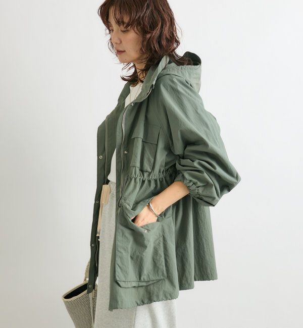  「【軽量/撥水】フーデッドマウンテンパーカー」|その他|