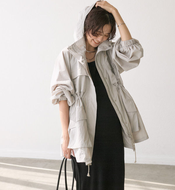  「【軽量/撥水】フーデッドマウンテンパーカー」|その他|