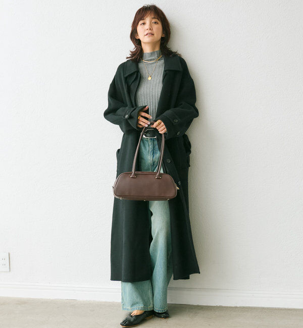  「【キレイめにもカジュアルにも】テリーヌショルダーバッグ」|ショルダー・メッセンジャー|