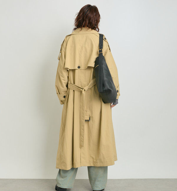  「【高機能素材】オーバートレンチコート」|トレンチコート|
