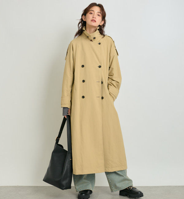  「【高機能素材】オーバートレンチコート」|トレンチコート|