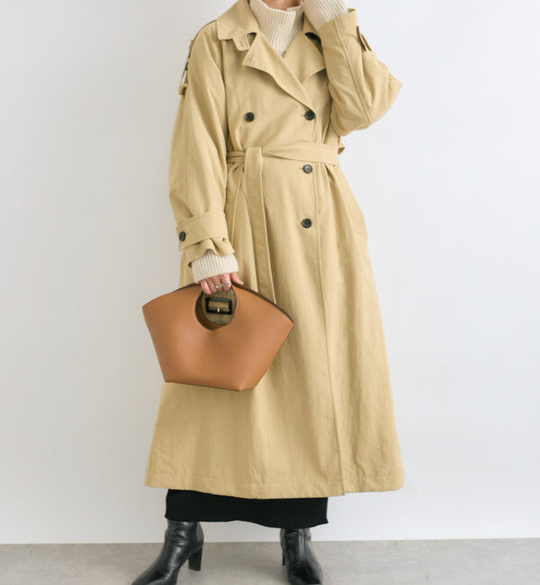  「【高機能素材】オーバートレンチコート」|トレンチコート|