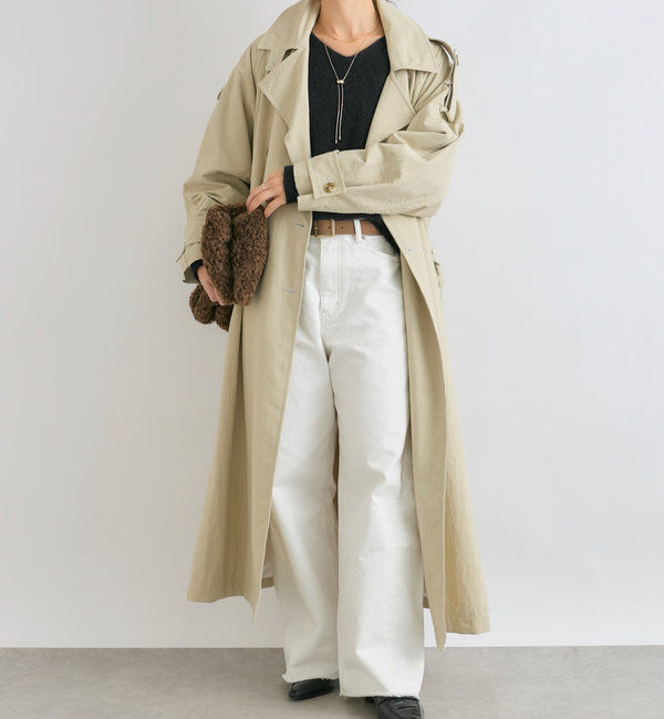  「【高機能素材】オーバートレンチコート」|トレンチコート|