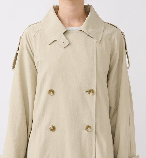  「【高機能素材】オーバートレンチコート」|トレンチコート|