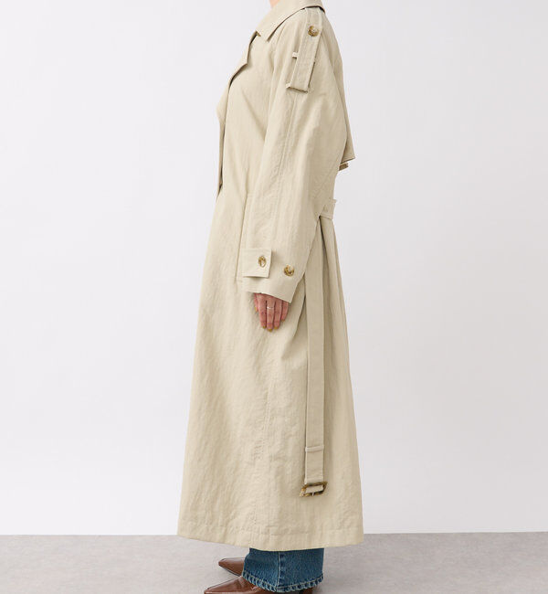  「【高機能素材】オーバートレンチコート」|トレンチコート|