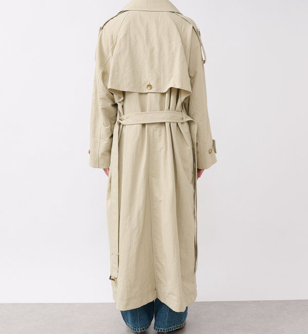  「【高機能素材】オーバートレンチコート」|トレンチコート|