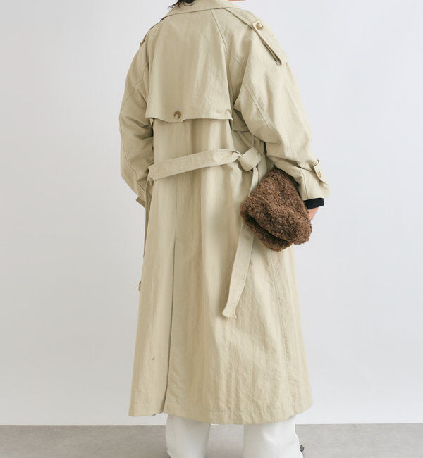  「【高機能素材】オーバートレンチコート」|トレンチコート|