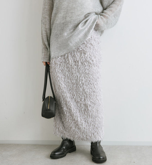  「【着映え◎】フェザータイトスカート」|スカート|