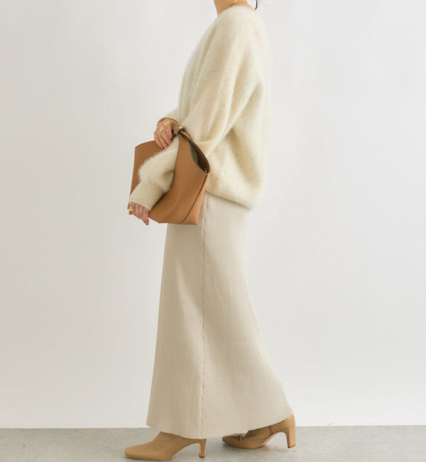  「【着心地◎】YAK100ショートニット」|ニット・セーター|