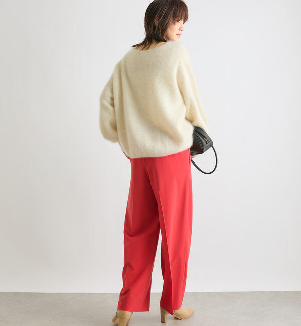  「【着心地◎】YAK100ショートニット」|ニット・セーター|