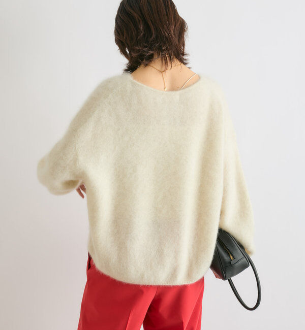  「【着心地◎】YAK100ショートニット」|ニット・セーター|