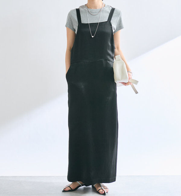  「【MYSELFbyRD（マイセルフバイリヴドロワ）】smooth ワンピース」|ワンピース|ブラック