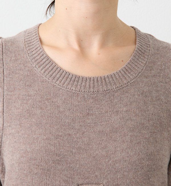  「【a Nice （ア ・ニース）】スリットニット」|ニット・セーター|
