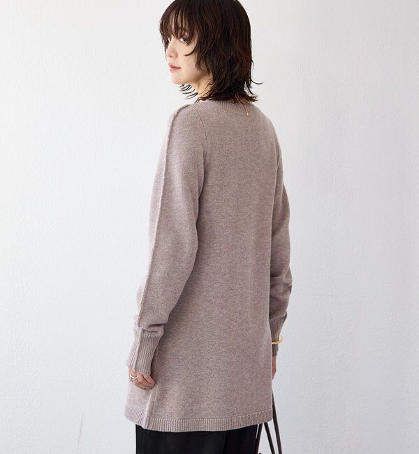  「【a Nice （ア ・ニース）】スリットニット」|ニット・セーター|