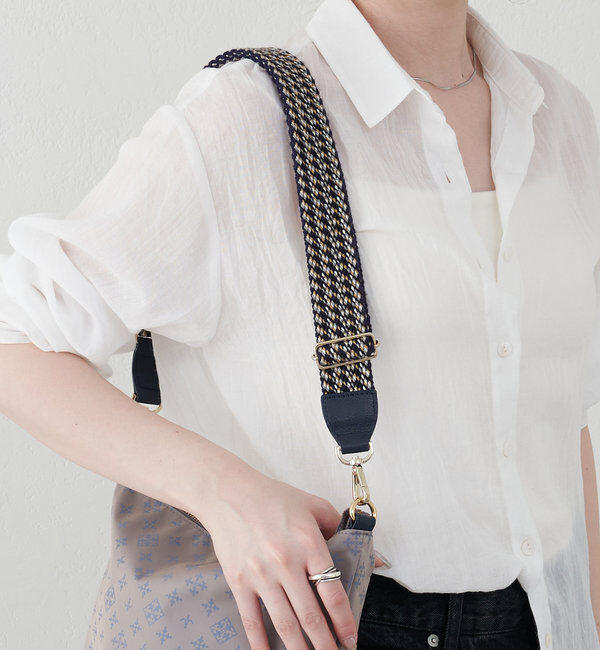  「ナイロンジャガードシンプルショルダーバッグ」|ショルダー・メッセンジャー|