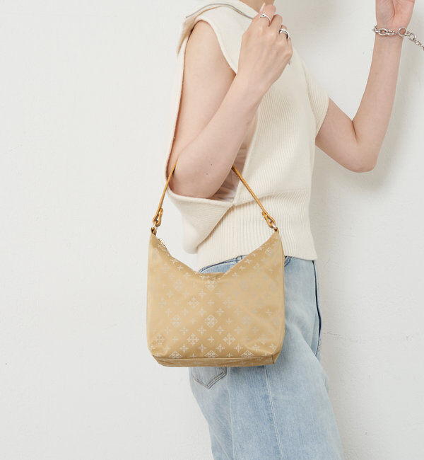  「ナイロンジャガードシンプルショルダーバッグ」|ショルダー・メッセンジャー|